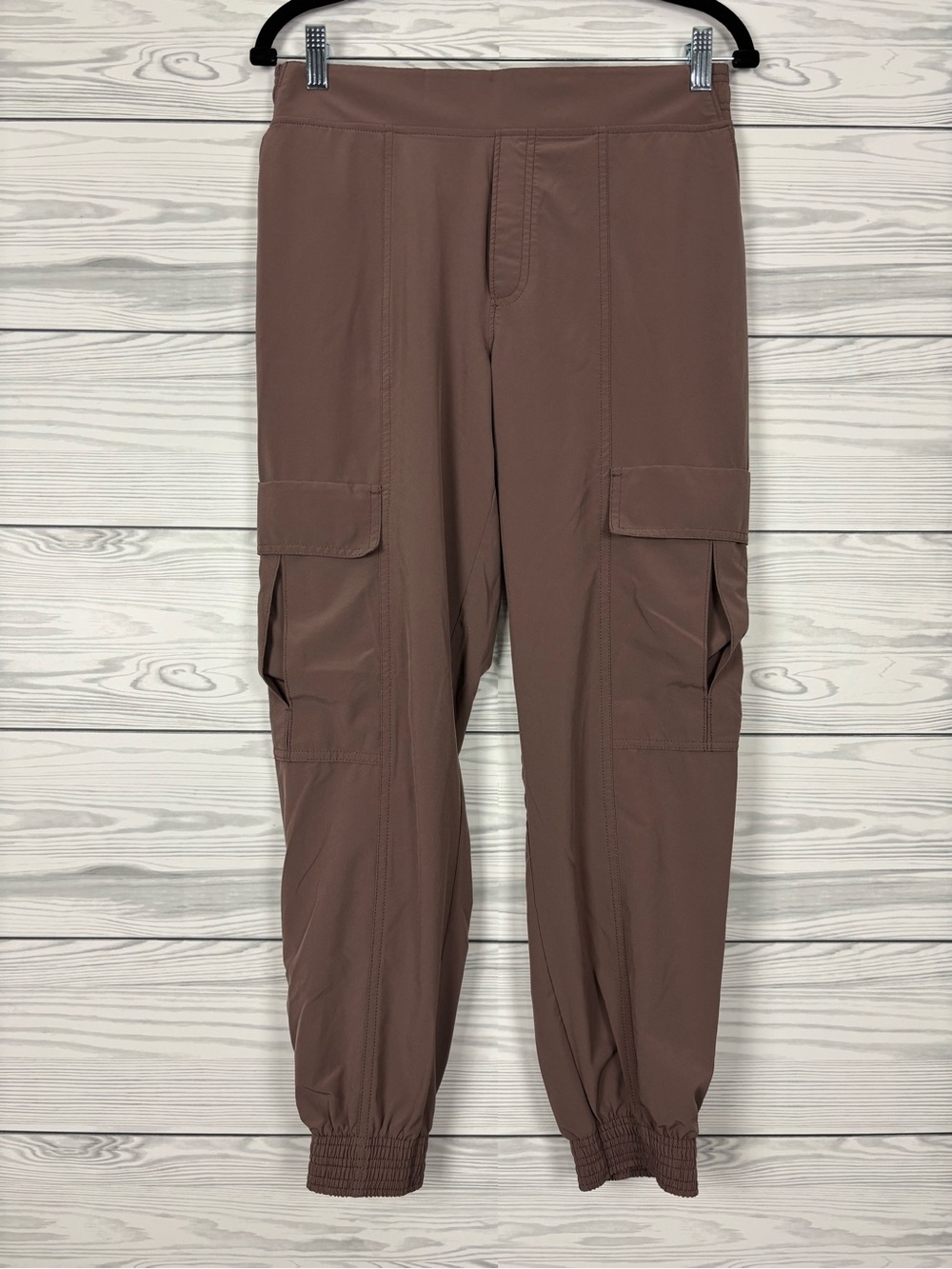 Athleta Chelsea Utility Performance Jogger Brown Size 6 - Picture 2 of 11